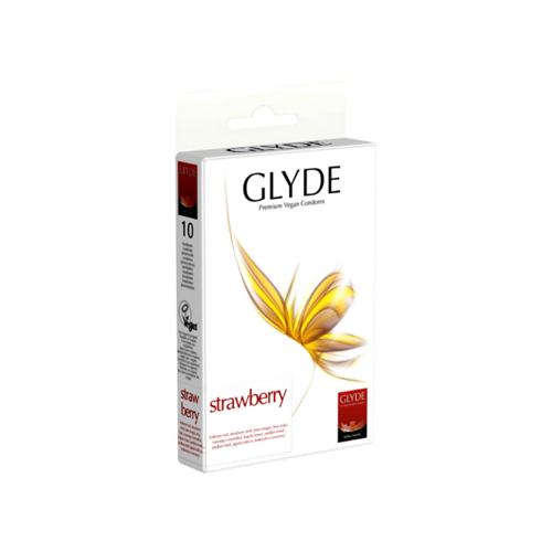 Glyde - Blueberry - Vegan condooms - 10 stuks